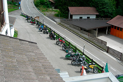 Motorradfahrer herzlich Willkommen