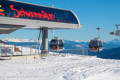 Skigebiet Schwemmalm im Ultental
